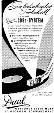 Kristall-Tonabnehmer-System CDS2; Dual, Gebr. (ID = 2786257) Microphone/PU