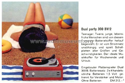 Party 300BV/2; Dual, Gebr. (ID = 2784030) R-Player