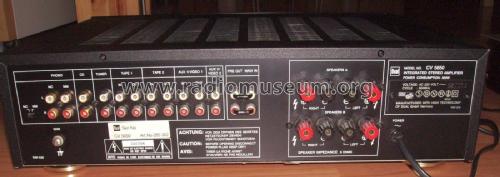 Stereo Integrated Amplifier Cv 5650 Ampl Mixer Dual Gebr