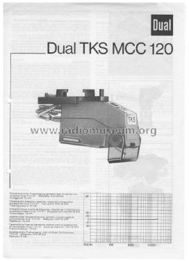 Moving-Coil-Tonabnehmersystem TKS MCC120, MCC 120; Dual, Gebr. (ID = 3054295) Microphone/PU