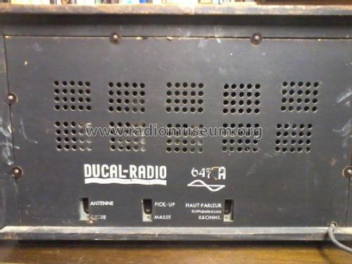 647A; Ducal Radio; (ID = 1860524) Radio