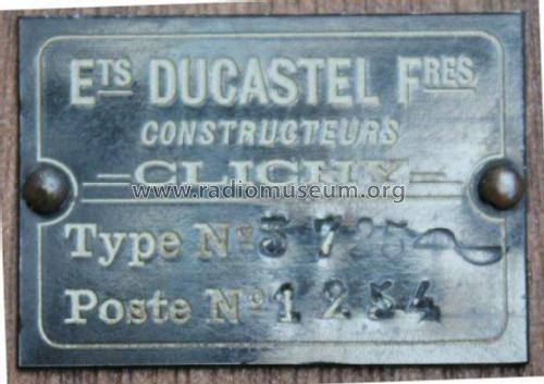 DAHG 37; Ducastel Frères DAHG (ID = 2529384) Radio