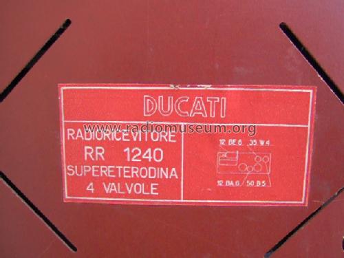 RR1240; Ducati, SSR Società (ID = 1031227) Radio