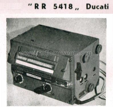 RR5418; Ducati, SSR Società (ID = 2655429) Mil Re