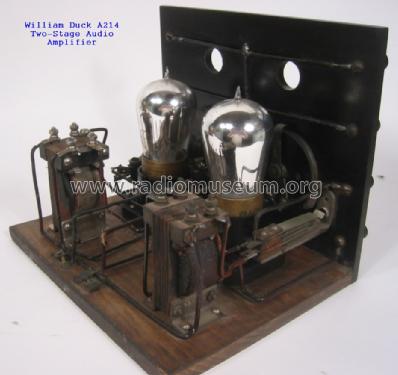 A214 Unit Panel two-step Amplifier; Duck Co., J.J. and (ID = 960635) mod-past25