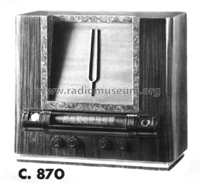 C870; Ducretet -Thomson; (ID = 2207448) Radio