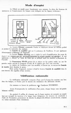 CR66; Ducretet -Thomson; (ID = 2597777) Radio