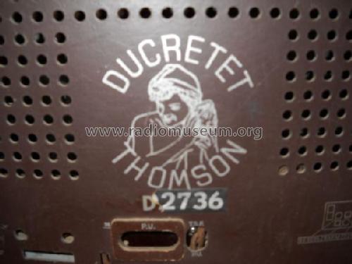 D2736A; Ducretet -Thomson; (ID = 2513398) Radio