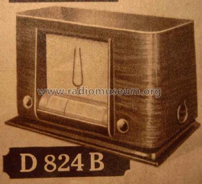 D824B; Ducretet -Thomson; (ID = 1603618) Radio