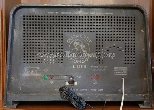 L336B; Ducretet -Thomson; (ID = 2965750) Radio