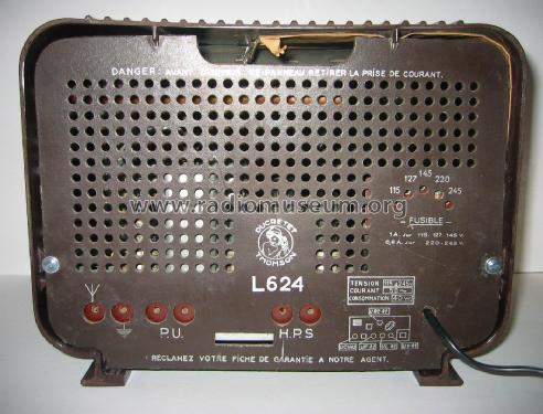 L624; Ducretet -Thomson; (ID = 1931784) Radio