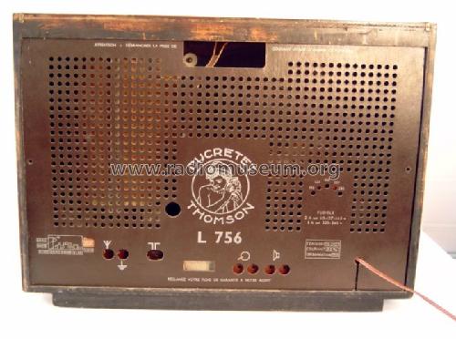 L756; Ducretet -Thomson; (ID = 533902) Radio