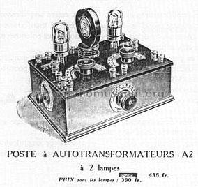 Poste à Autotransformateurs A2; Ducretet -Thomson; (ID = 1141489) Radio