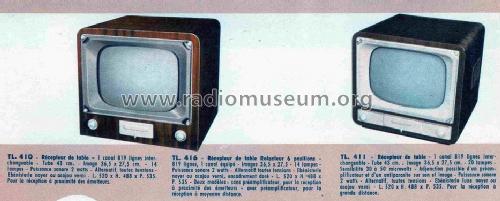 TL.411; Ducretet -Thomson; (ID = 1631995) Television