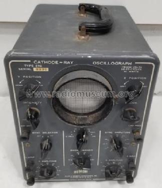 Cathode-Ray Oscillograph 292 ; DuMont Labs, Allen B (ID = 2952249) Equipment