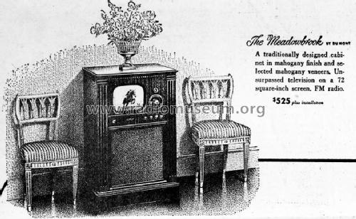 Meadowbrook RA-103; DuMont Labs, Allen B (ID = 730373) TV Radio