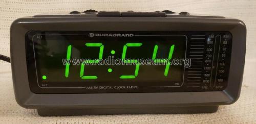 AM-FM Digital Clock Radio CR-776; Durabrand Wal-Mart; (ID = 2911090) Radio