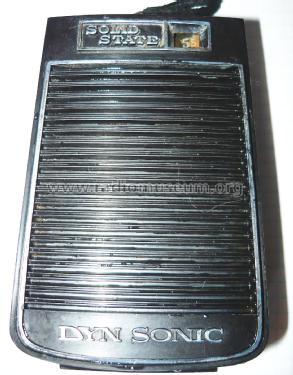 Dyn Sonic Solid State Radio 010; Dyn Electronics Inc. (ID = 1788800) Radio