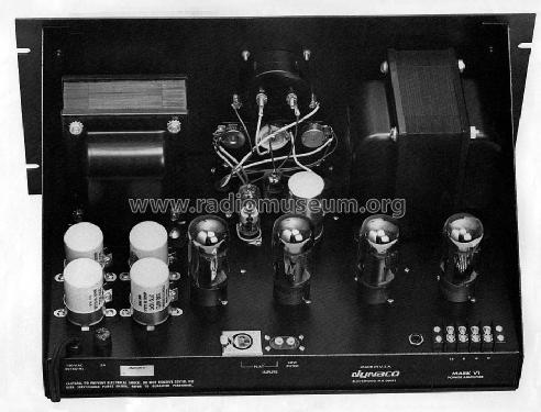 Power Amplifier Mark VI; Dyna Co. Dynaco; (ID = 1631895) Ampl/Mixer