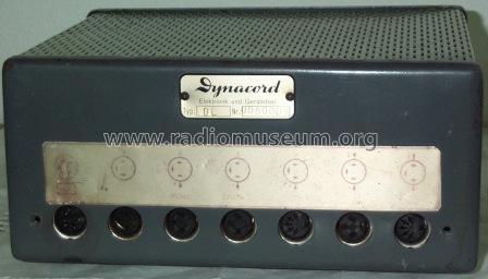 De Luxe DL; Dynacord W. (ID = 521927) Ampl/Mixer