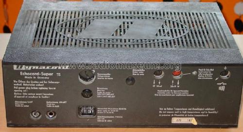 Echocord Super 75; Dynacord W. (ID = 112551) Ampl/Mixer