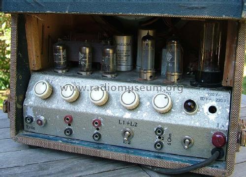 Koffer-Mischverstärker KV15; Dynacord W. (ID = 1064428) Ampl/Mixer