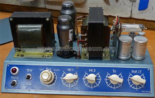 MV28/B; Dynacord W. (ID = 1542360) Ampl/Mixer