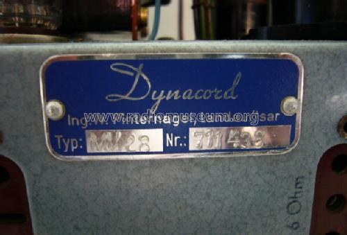 MV28; Dynacord W. (ID = 758058) Ampl/Mixer