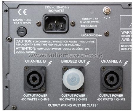 Standard Precision Power Amplifier S900; Dynacord W. (ID = 1006560) Verst/Mix