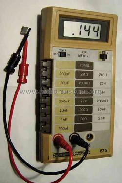 Digital LCR-Meter B+K Precision 875; B&K Precision, (ID = 662218) Equipment