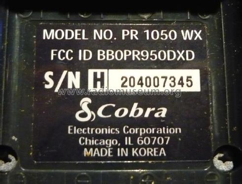 MicroTALK PR 1050 WX; B&K Precision, (ID = 1834922) Commercial TRX