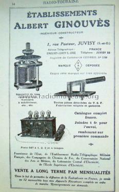 517 modèle B; Ginouvès, Éts. (ID = 1752338) Radio