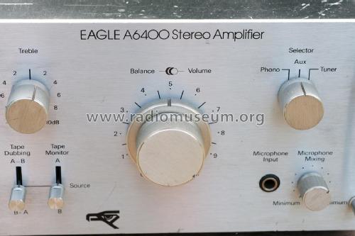 Stereo Amplifier A6400; Eagle Products, (ID = 2290329) Ampl/Mixer