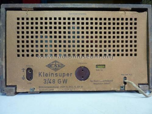 3/48GW; EAK, Elektro- (ID = 1034139) Radio