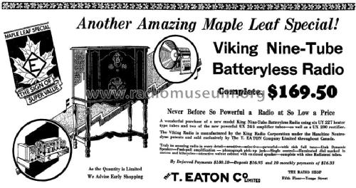 98 Viking ; Eaton Co. Ltd., The (ID = 1296019) Radio