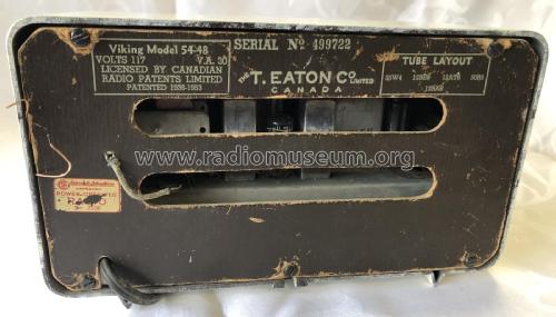 Viking 54-48; Eaton Co. Ltd., The (ID = 2668462) Radio