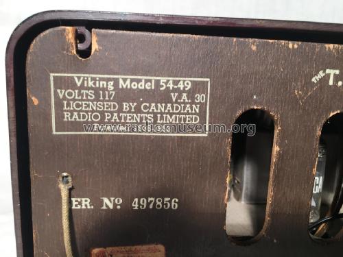 Viking 54-49; Eaton Co. Ltd., The (ID = 2175055) Radio