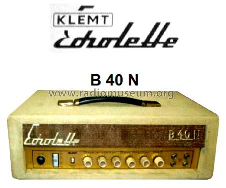 Echolette B40N; Echolette Marke / (ID = 2972274) Ampl/Mixer