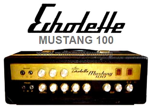 Echolette Mustang 100; Echolette Marke / (ID = 2972697) Ampl/Mixer