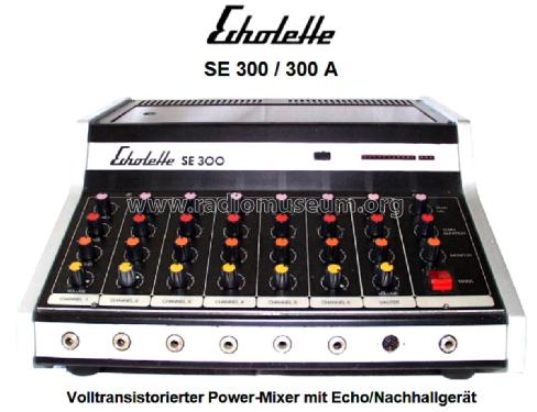 Echolette SE300A; Echolette Marke / (ID = 2973346) Ampl/Mixer