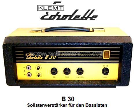 Klemt-Echolette B30; Echolette Marke / (ID = 2972210) Ampl/Mixer