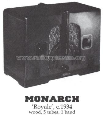 Monarch Royale ; Champion Radio Labs (ID = 1447100) Radio