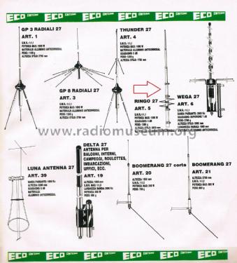 Antenna Ringo 27 Art. 5; Eco Antenne di (ID = 3108559) Antenna