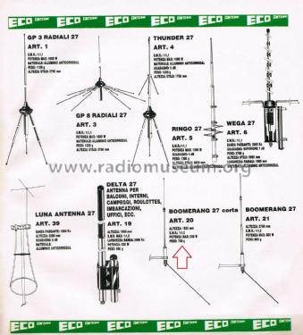 Boomerang 27 Corta Art. 20; Eco Antenne di (ID = 3107994) Antenna