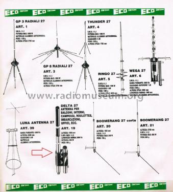 Delta 27 Art. 19; Eco Antenne di (ID = 3107998) Antenna