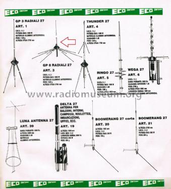 GP 8 Radiali 27 Art. 3; Eco Antenne di (ID = 3108560) Antenna