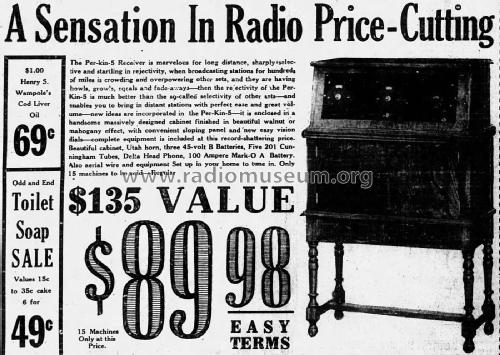 Per-Kin 5; Economy Drug Co.; (ID = 2594529) Radio