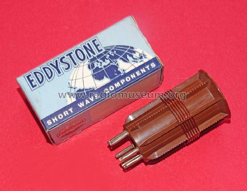 6-Pin Coil Former 538; Eddystone Brand, (ID = 3069914) Radio part