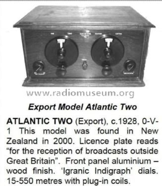 Eddystone Atlantic 2 ; Eddystone Brand, (ID = 3042701) Radio