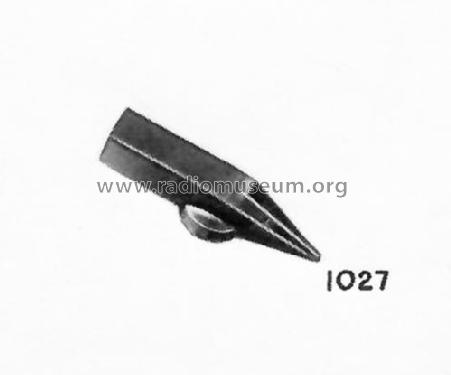 Pointer Knob 1027; Eddystone Brand, (ID = 3064061) Radio part